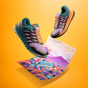 We Partnered with Merrell (Again!) on See America Art Inspired Trail Running Shoes