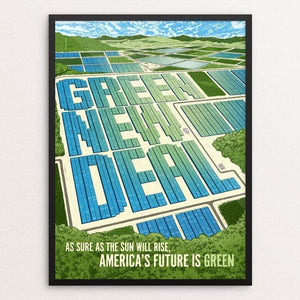As Sure as the Sun Will Rise, America's Future is Green by Brixton Doyle