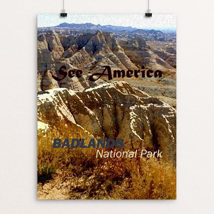 Badlands National Park by Melody Gilmore