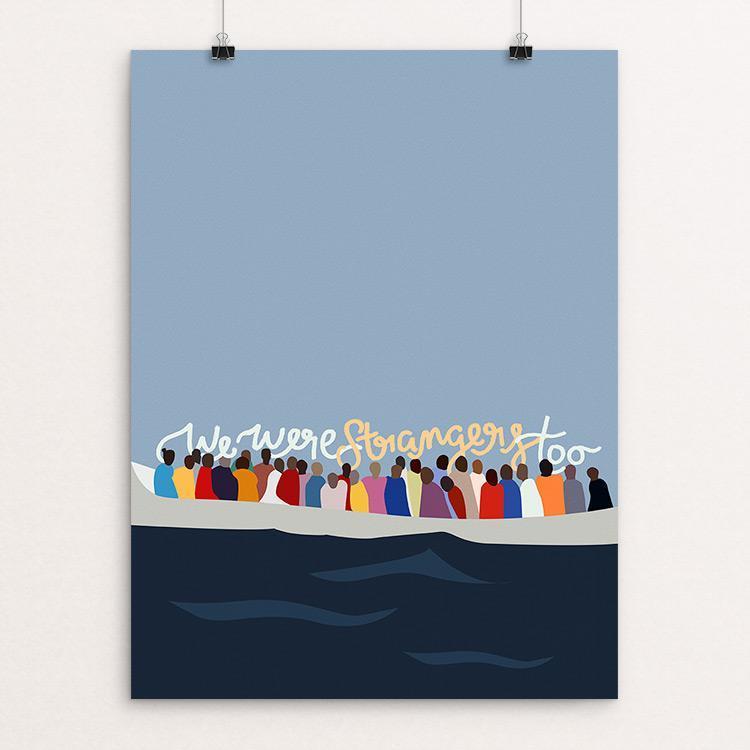 Boat Arrivals in Malta - We Were Strangers Too by Casey Callahan