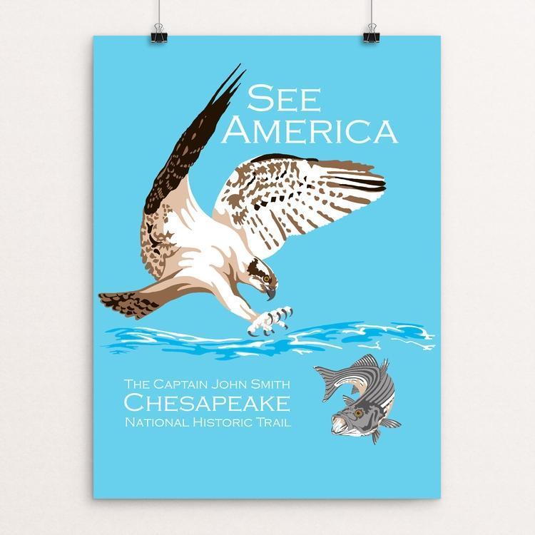 Captain John Smith Chesapeake National Historic Trail by Candy Medusa