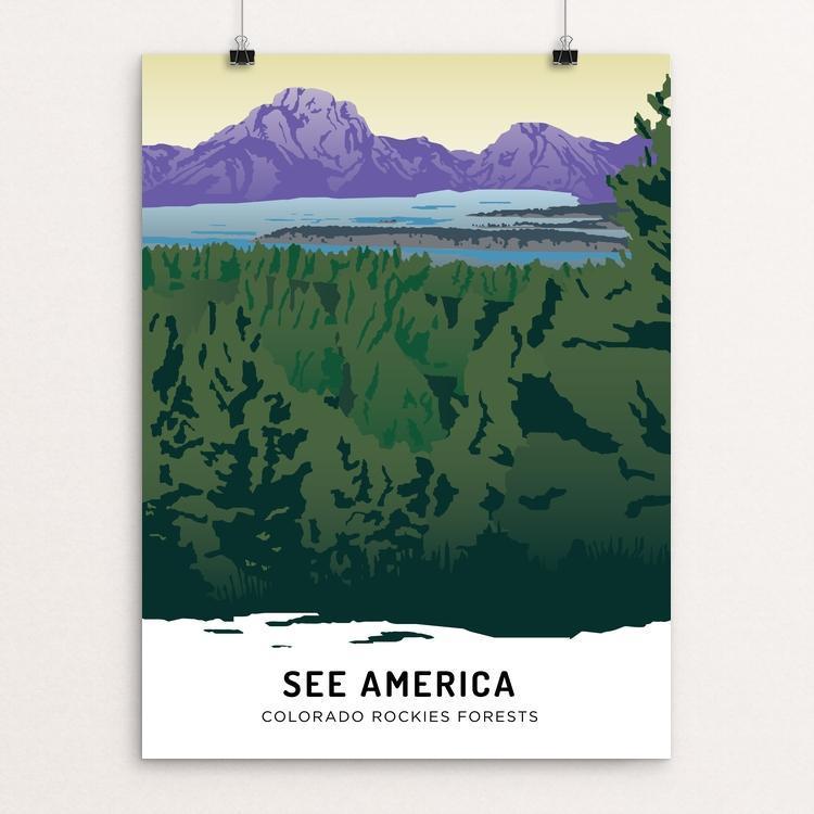 Colorado Rockies Forests by Emily Kelley