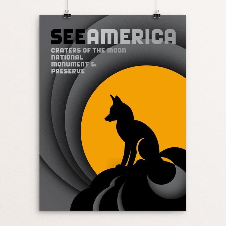 Craters of the Moon National Monument and Preserve by Luis Prado