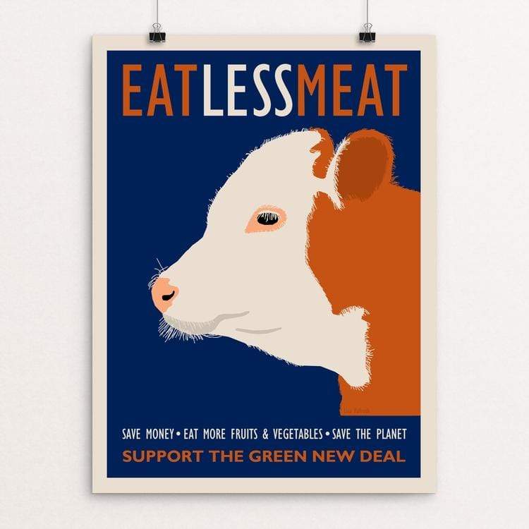 Eat Less Meat by Lisa Vollrath