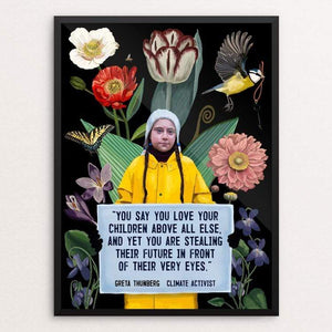Greta Thunberg by Brooke Fischer