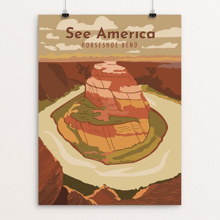 Horseshoe Bend See America by Sua Lee