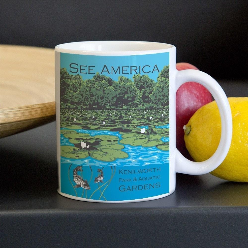 Kenilworth Park and Aquatic Gardens Mug by Candy Medusa