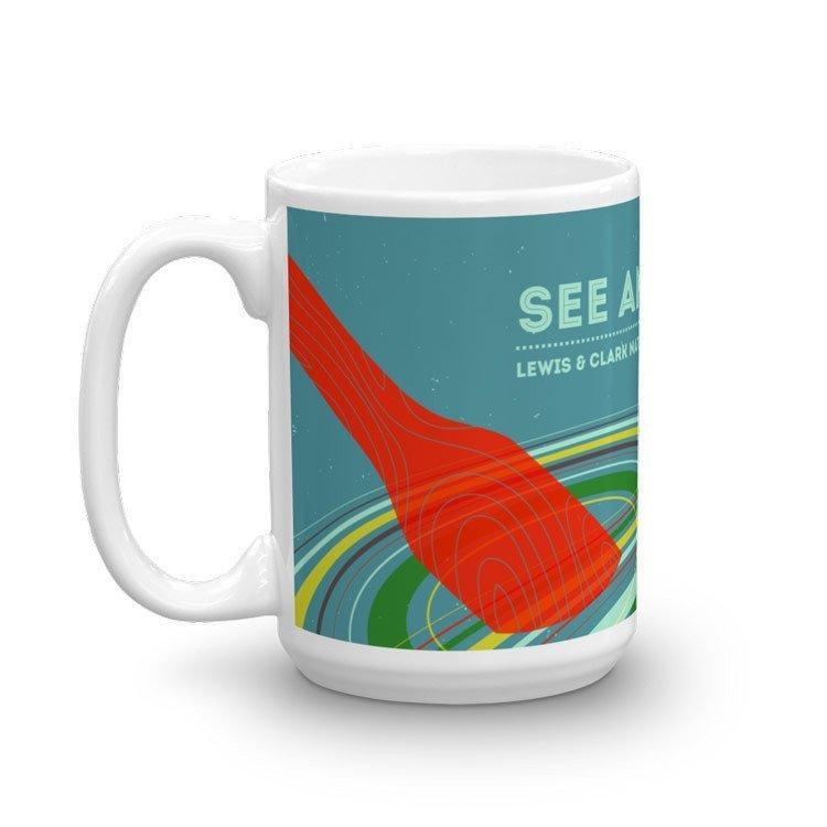 Lewis and Clark National Historic Trail Mug by Michael Czerniawski