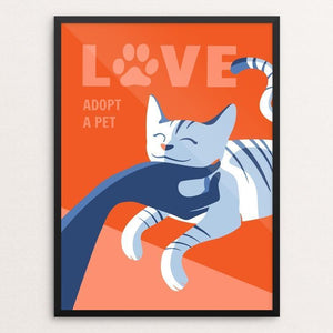 Love Is Adopting a Pet by Janie Kliever
