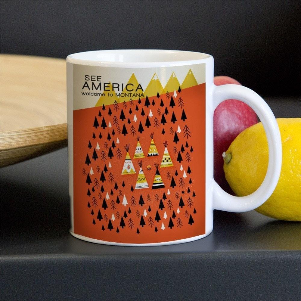 Montana Mug by Victoria Fernandez