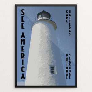 Ocracoke Lighthouse, Cape Hatteras National Seashore by David Wooldridge