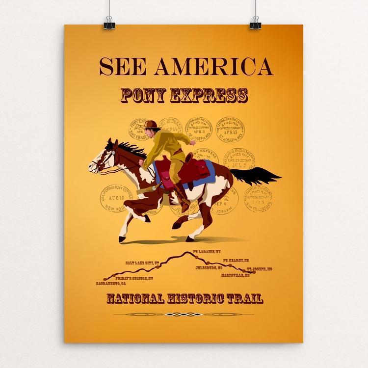 Pony Express National Historic Trail by Lyla Paakkanen