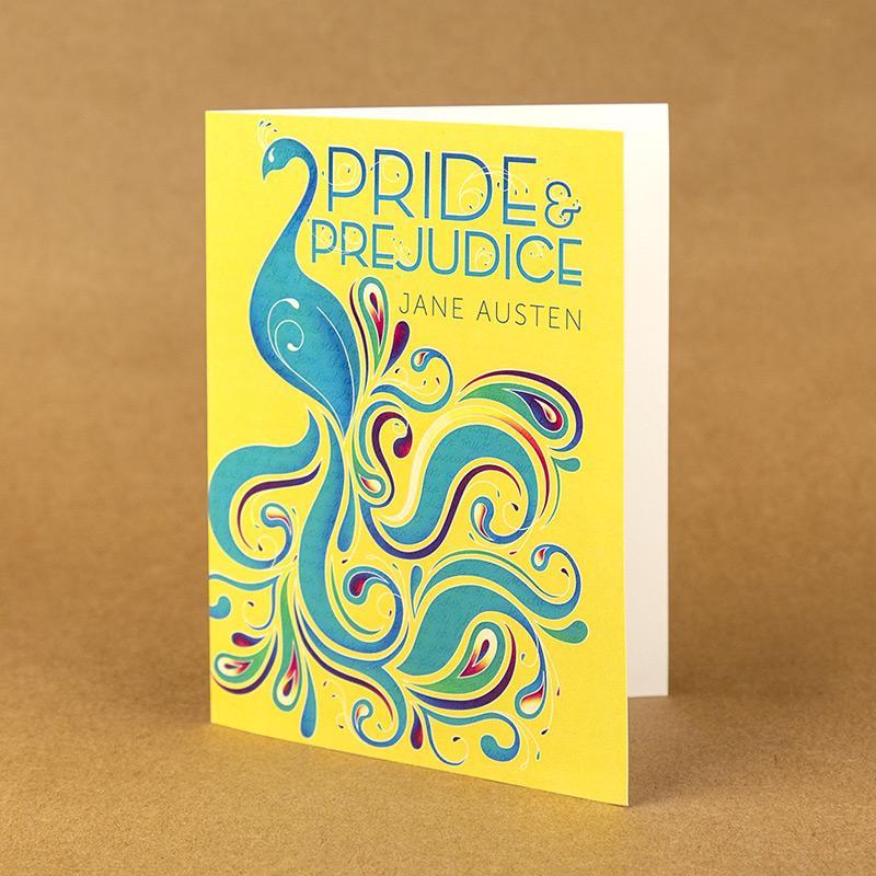 Pride and Prejudice Notecard by Alexis Lampley