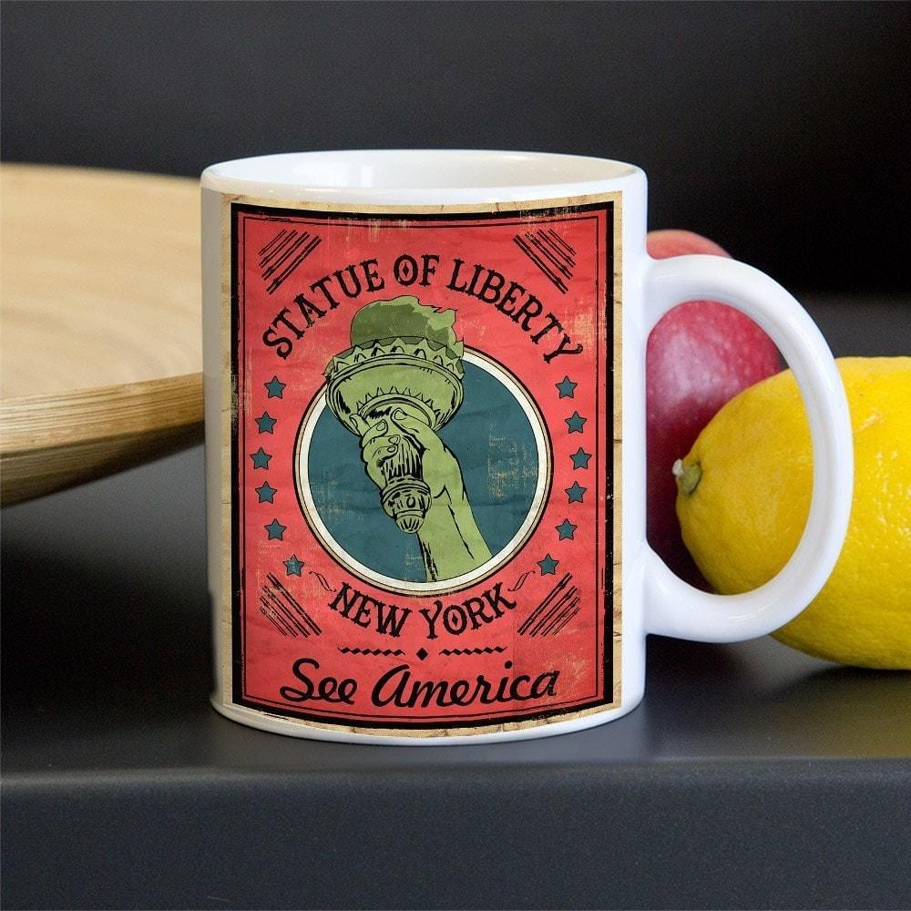 Statue of Liberty National Monument Mug by David Garcia