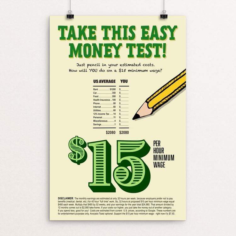 TAKE THIS EASY MONEY TEST by Vivian Chang