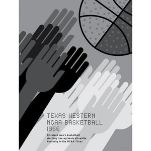Texas Western, NCAA Basketball, 1966 by Jon Briggs