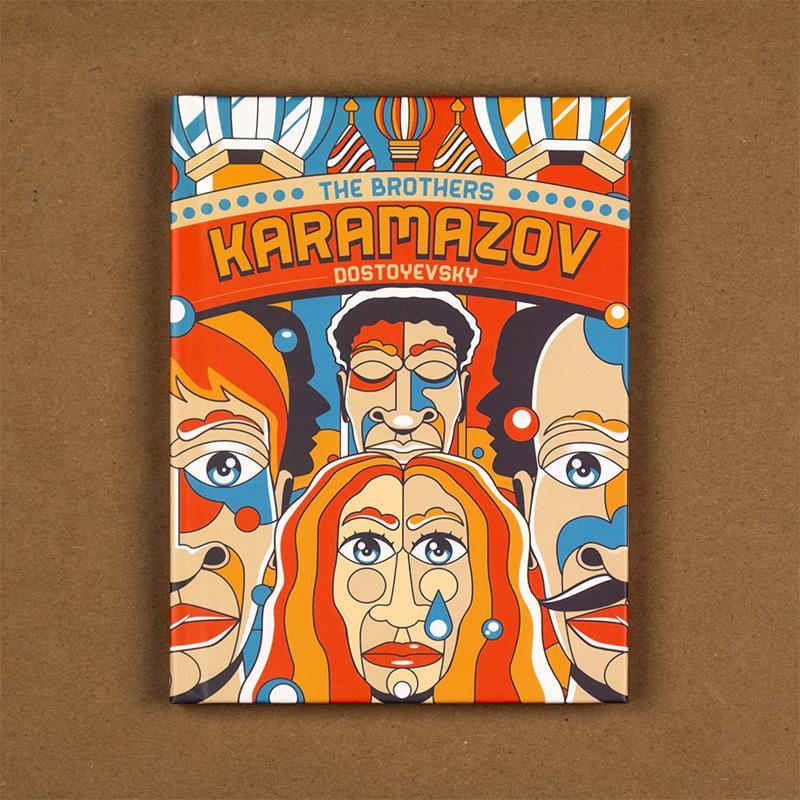The Brothers Karamazov Hardcover Journal by Roberlan Borges