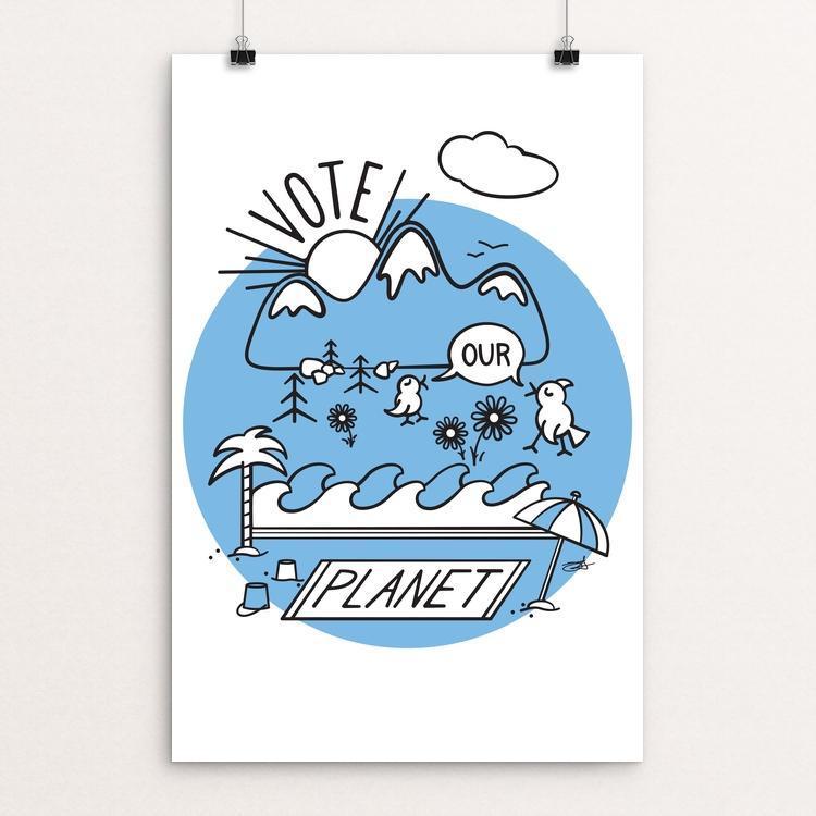 Vote Our Planet by Jeff Walters