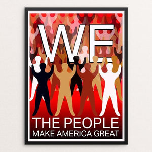 We The People Make America Great by Yael Pardess