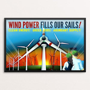 Wind Power Fills Our Sails! by Marcacci Communications