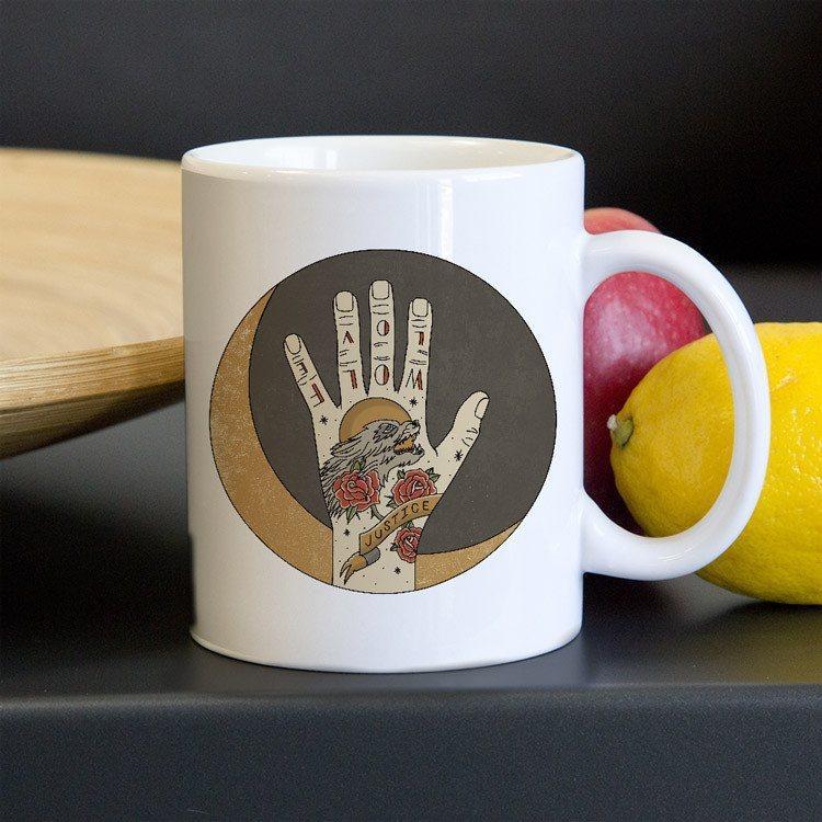 Wolf Love Mug by Jeff Walters