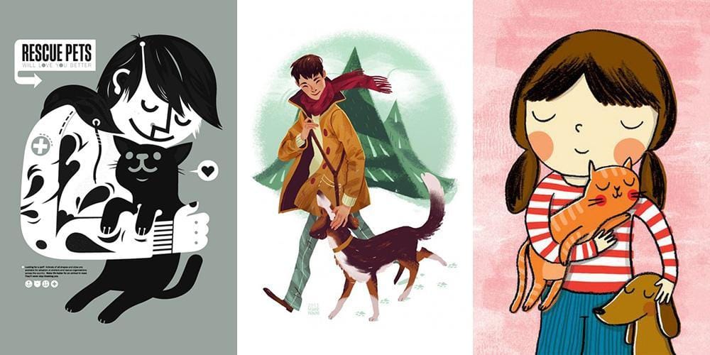 April Design Challenge: Animals+Humans