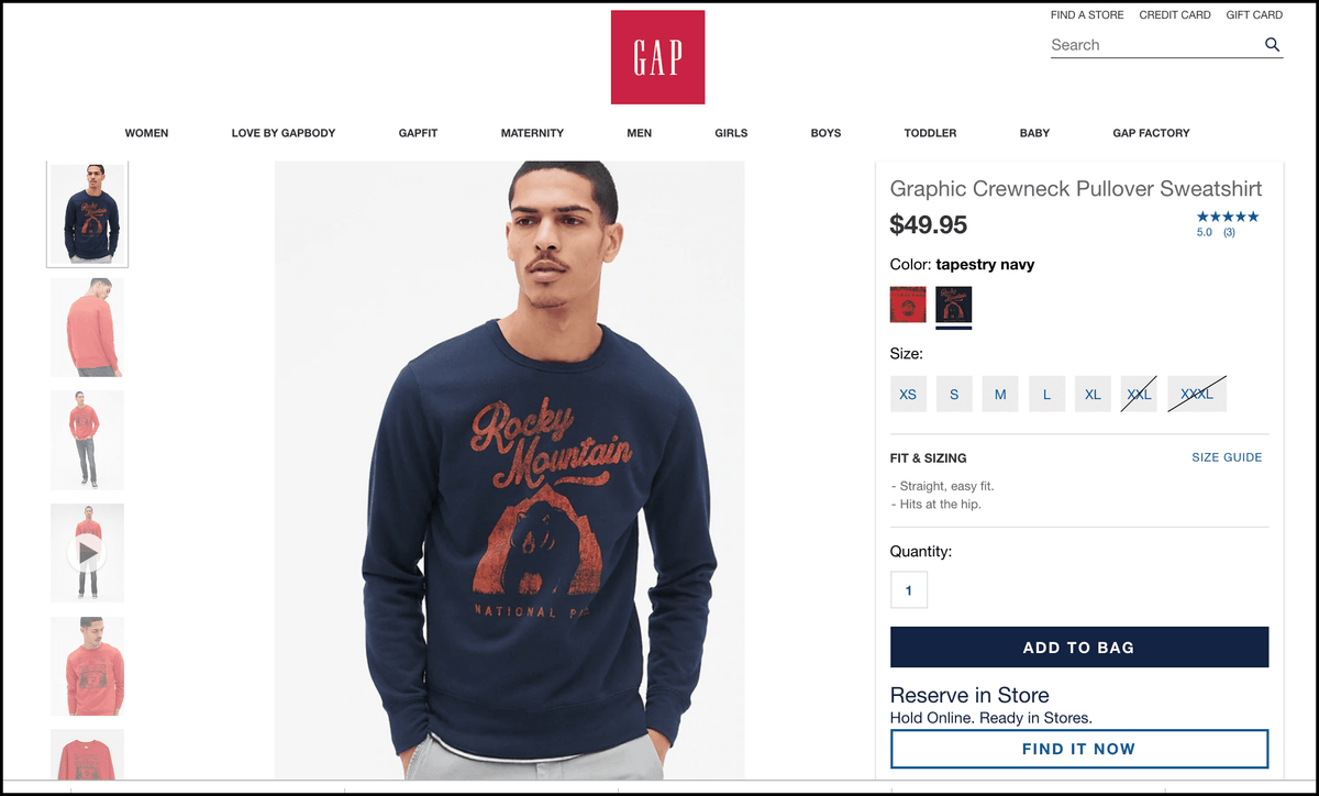 Our See America National Park Sweatshirts - Now at Gap! - Creative ...