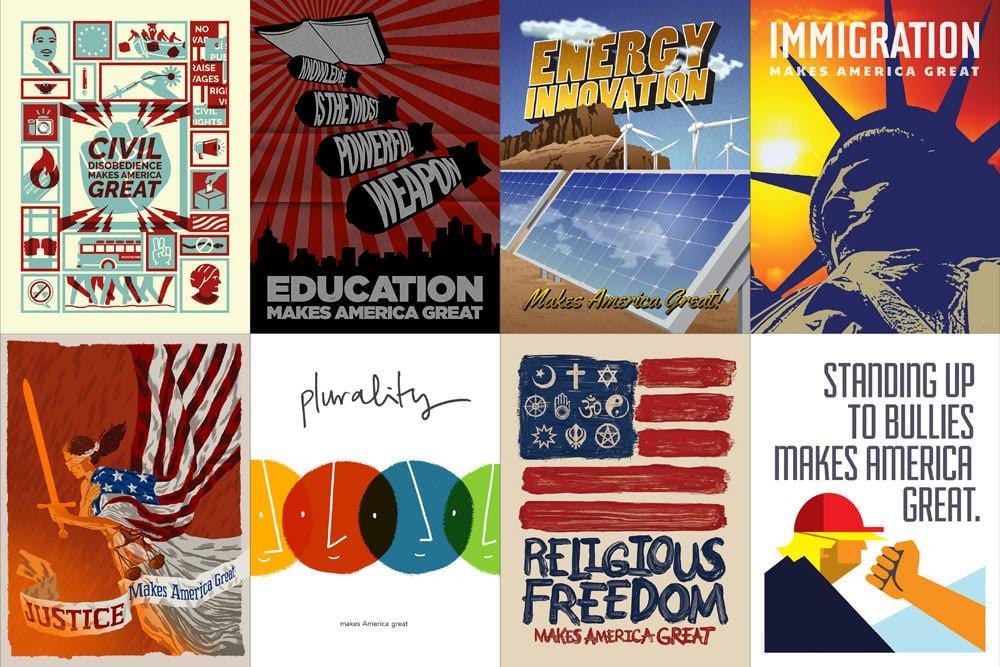 Launching Inauguration Day: 100 Artists, 100 Days - Here's What Makes America Great