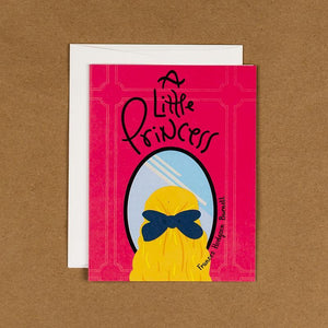 A Little Princess Notecard by Jessica Chan