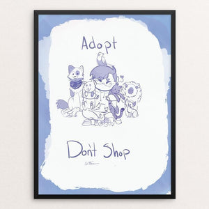 Adopt Don't Shop by Edie Feldmann