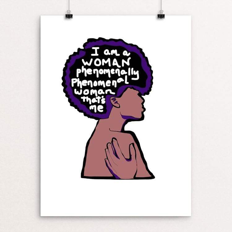 Afrolatina by Roberta Newman-Hernandez 18" by 24" Print / Unframed Print Creative Action Network