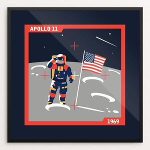 Apollo 11 by Simeon Fry