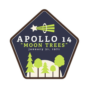 Apollo 14 "Moon Trees" by Kailee McMurran, Design by Goats