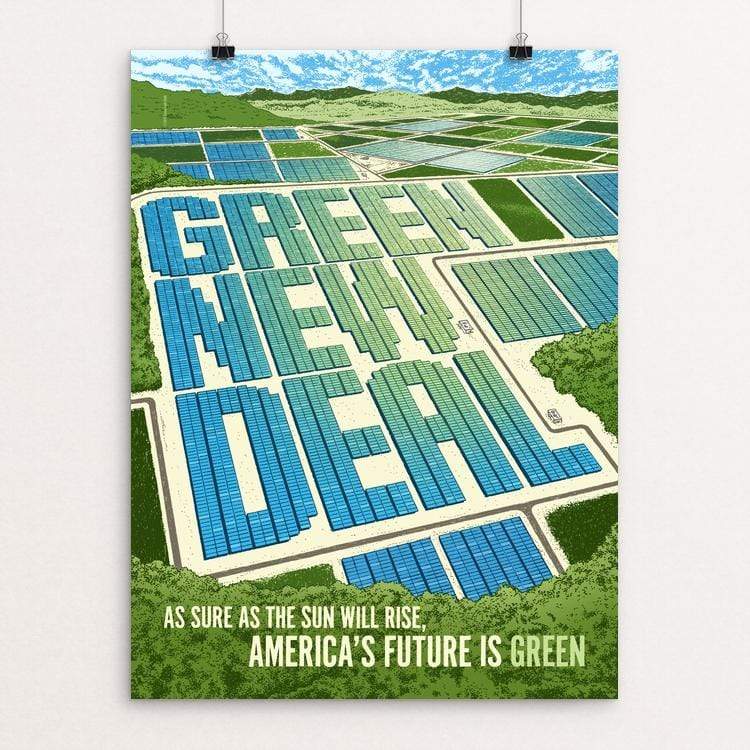As Sure as the Sun Will Rise, America's Future is Green by Brixton Doyle