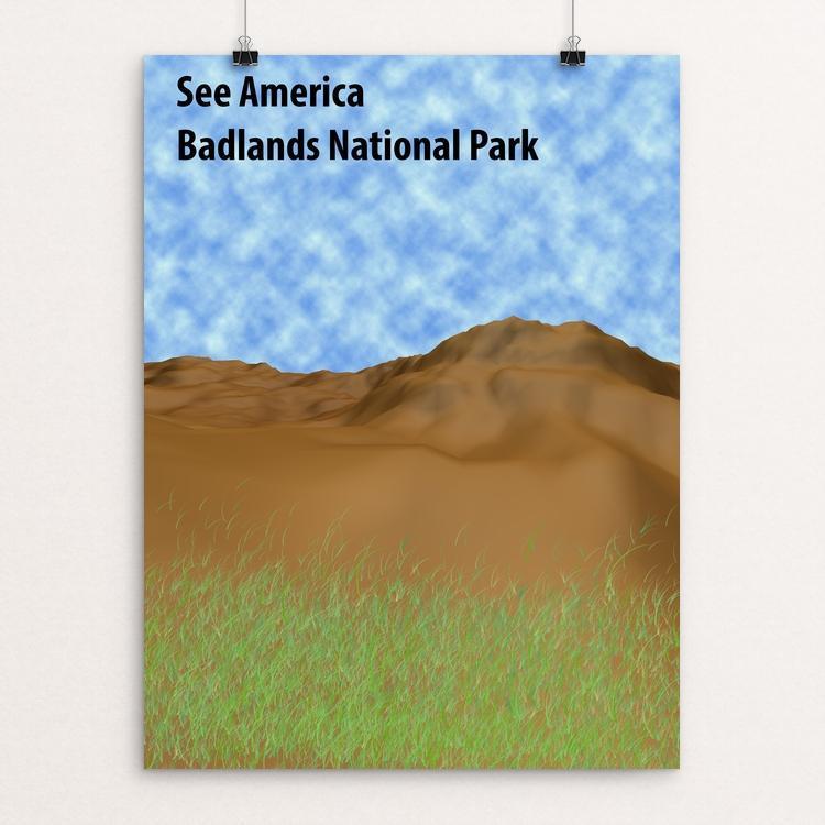 Badlands National Park by William Liu