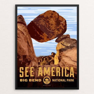 Balanced Rock, Big Bend National Park by Aaron Bates