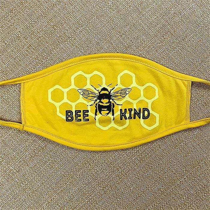 Bee Kind Face Mask by Brooke Fischer