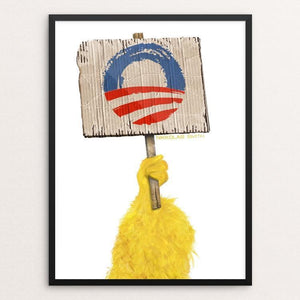 Big Birds for Obama by Nikkolas Smith