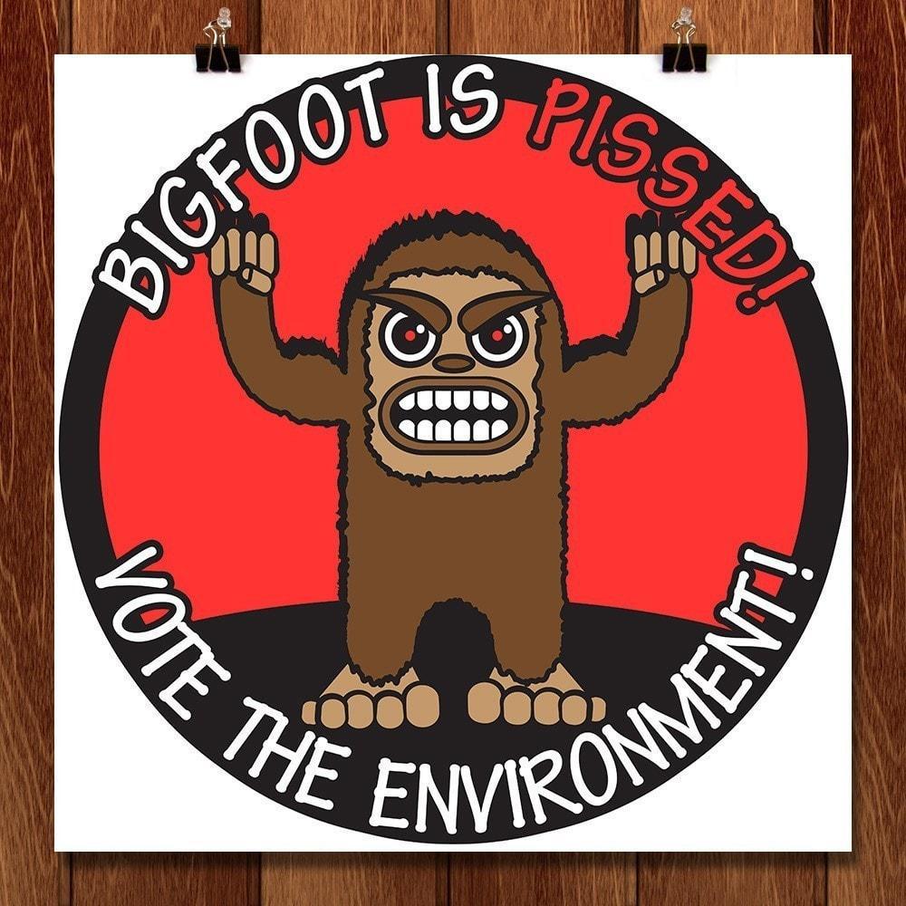 Bigfoot is Pissed! by E. Michelle Peterson