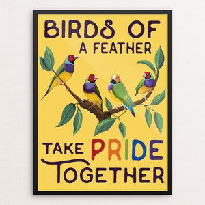 Birds of a feather take pride together! by Brooke Fischer