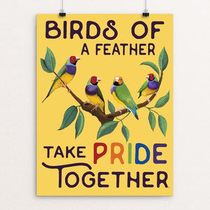 Birds of a feather take pride together! by Brooke Fischer
