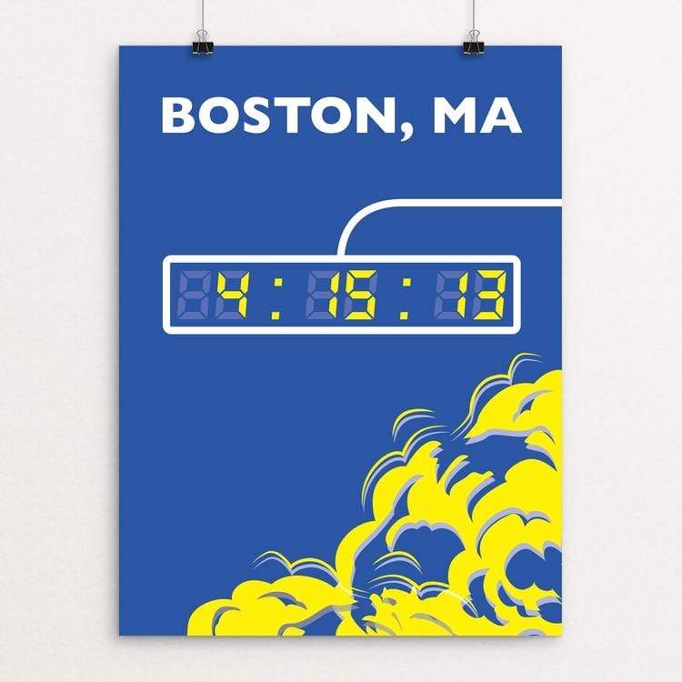 Boston Marathon by Daniel Cataloni