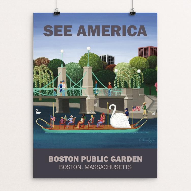 Boston Public Garden by Colleen Sgroi