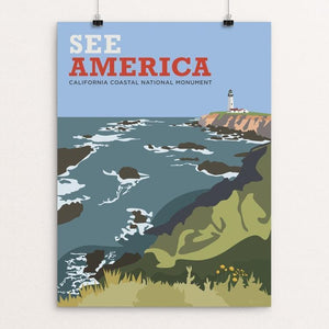 California Coastal National Monument by Cabbage Creative