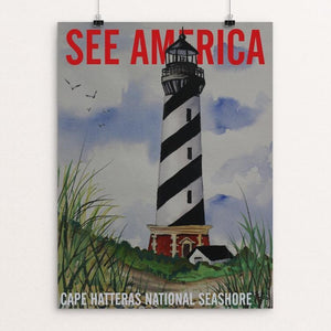 Cape Hatteras National Seashore -- Lighthouse by Bruce and Scott Sink