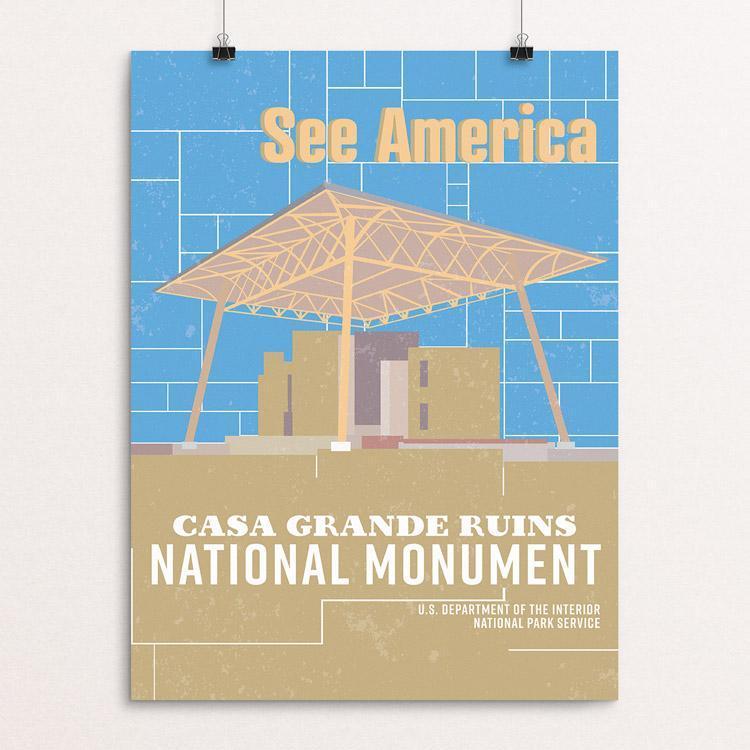 Casa Grande Ruins National Monument by Dominic Heidt