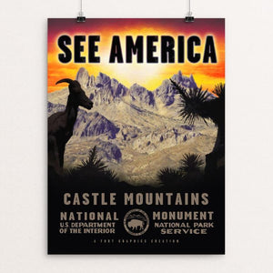 Castle Mountains National Monument by Justin Weiss