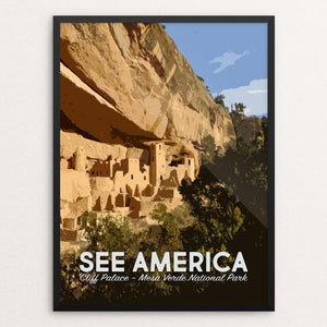 Cliff Palace, Mesa Verde National Park by Mary Stasilli