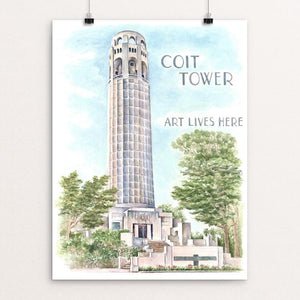 Coit Tower by Elizabeth Kennen
