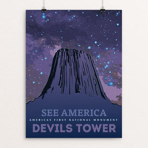 Devils Tower National Monument by Eric Roche